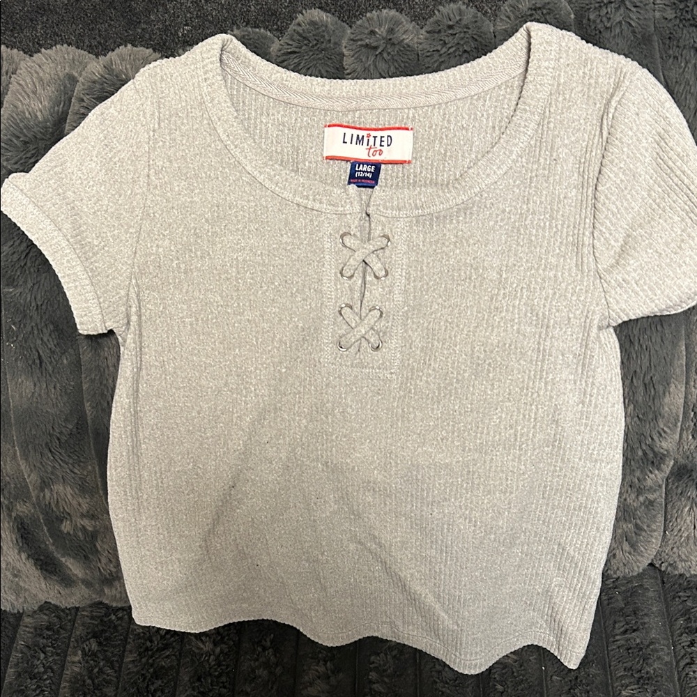Limited Too Gray Kids Shirt